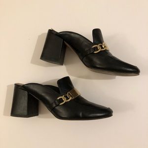ASOS black mules